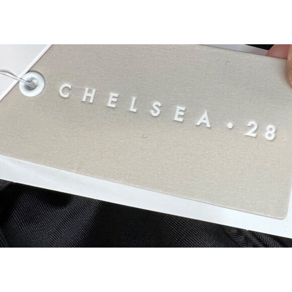 Chelsea28 Swimsuit Womens Large Black One Piece Convertible 4 Way Halter Plunge - Picture 14 of 16